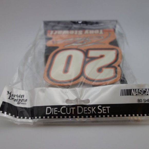 Martin Designs NASCAR Tony Stewart Die-Cut Desk Set 80 Sheets & Memo Mouse Pad - Picture 5 of 16